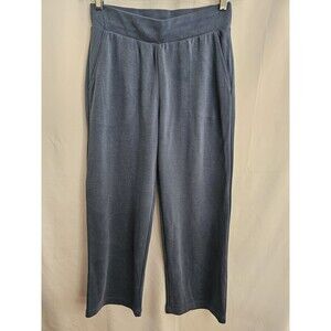 Weekends Pants Womens Blue by Chico's Knit Loungers Size 0